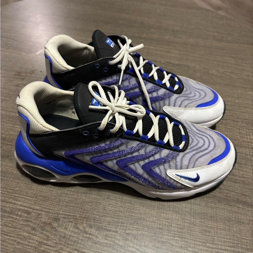 Nike Air Max, Blue and Black Athletic Sneakers